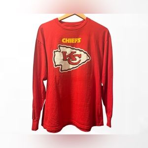 Kansas City Chiefs Long Sleeve Shirt on the Majestic Tag